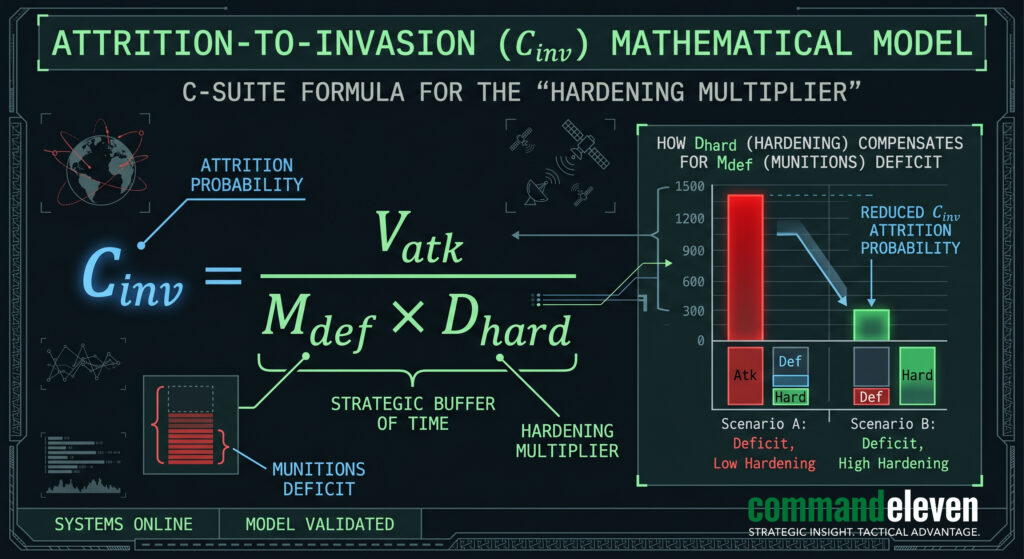 Attrition-to-Invasion Model