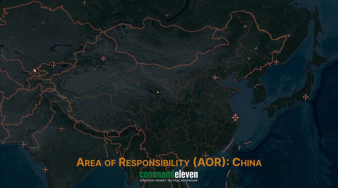 Area of Responsibility Map