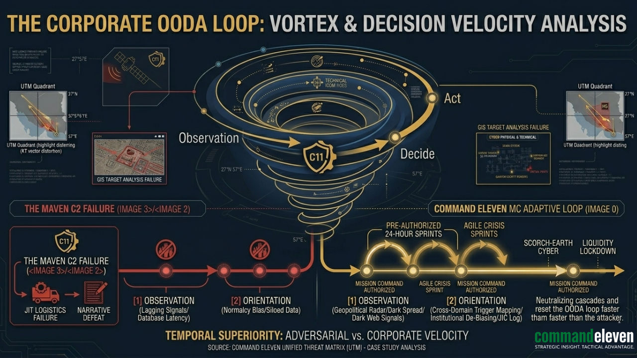Executive Crisis Management - C2 in the Boardroom: Adapting the OODA Loop for Kinetic and Cyber Disruption