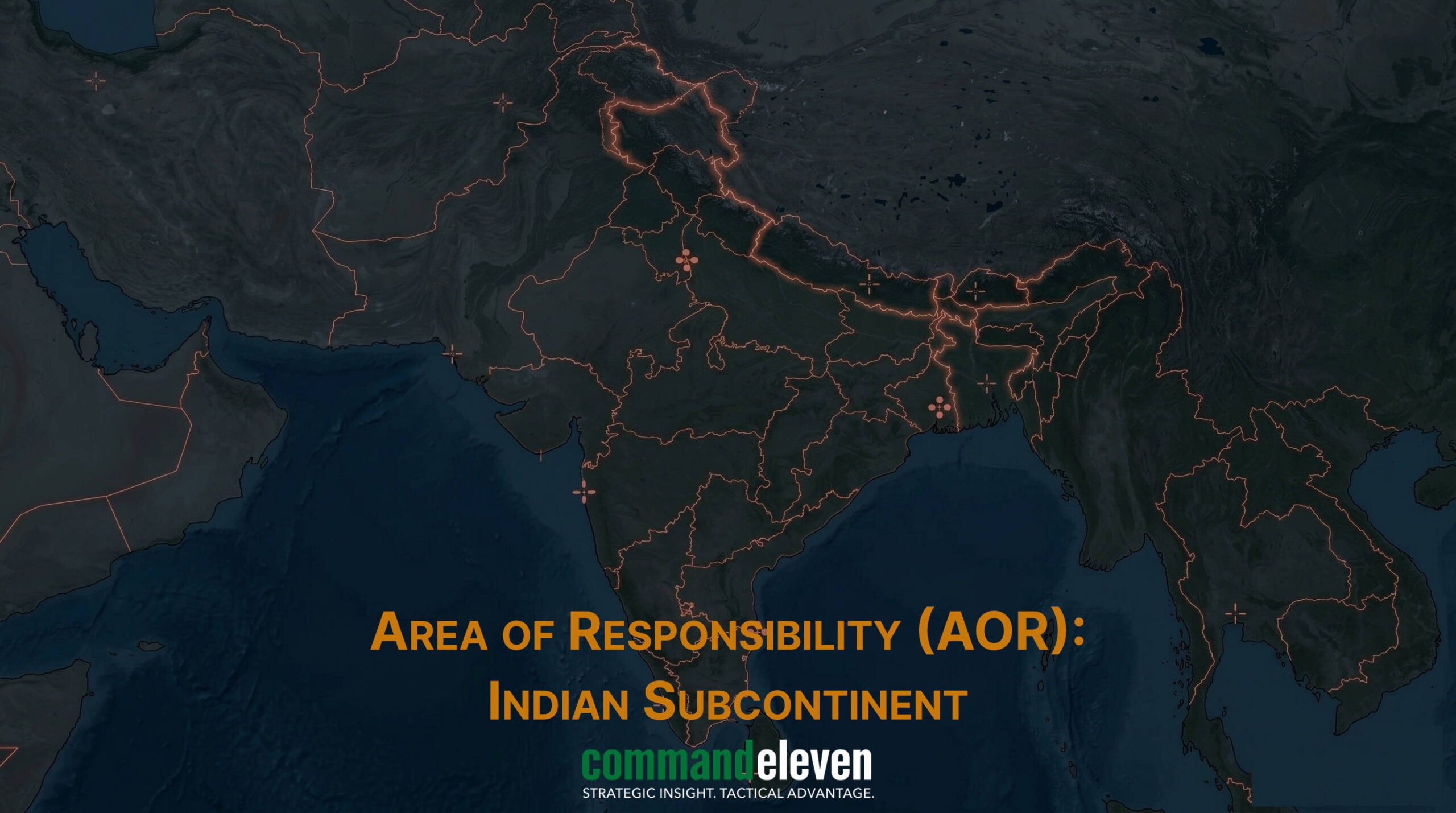 Area of Responsibility Map