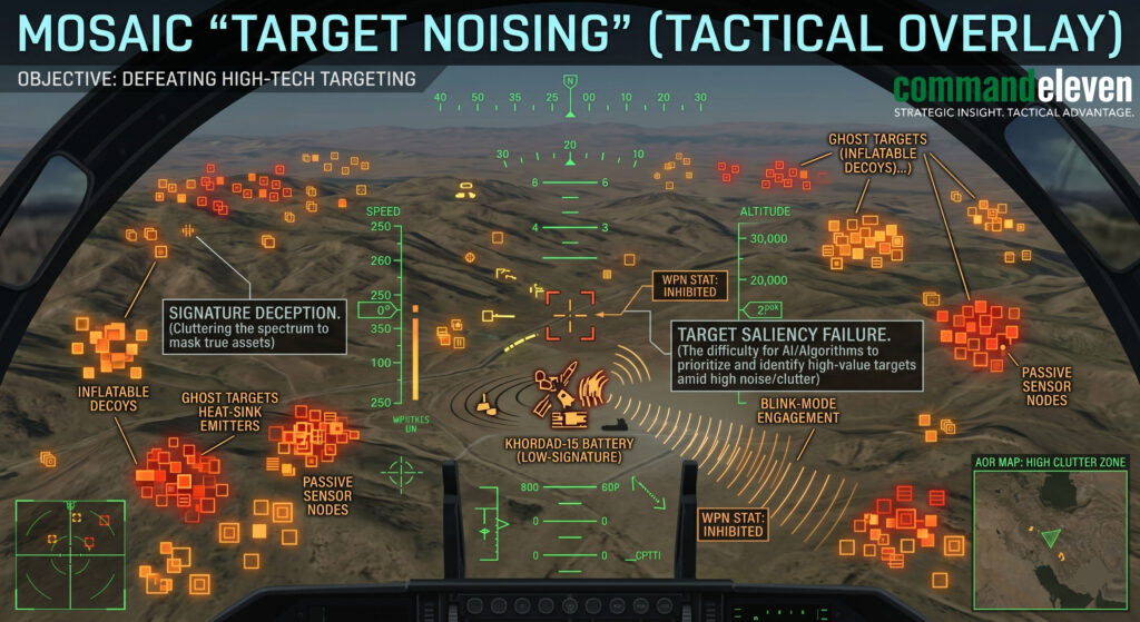 Mosaic Target Noising