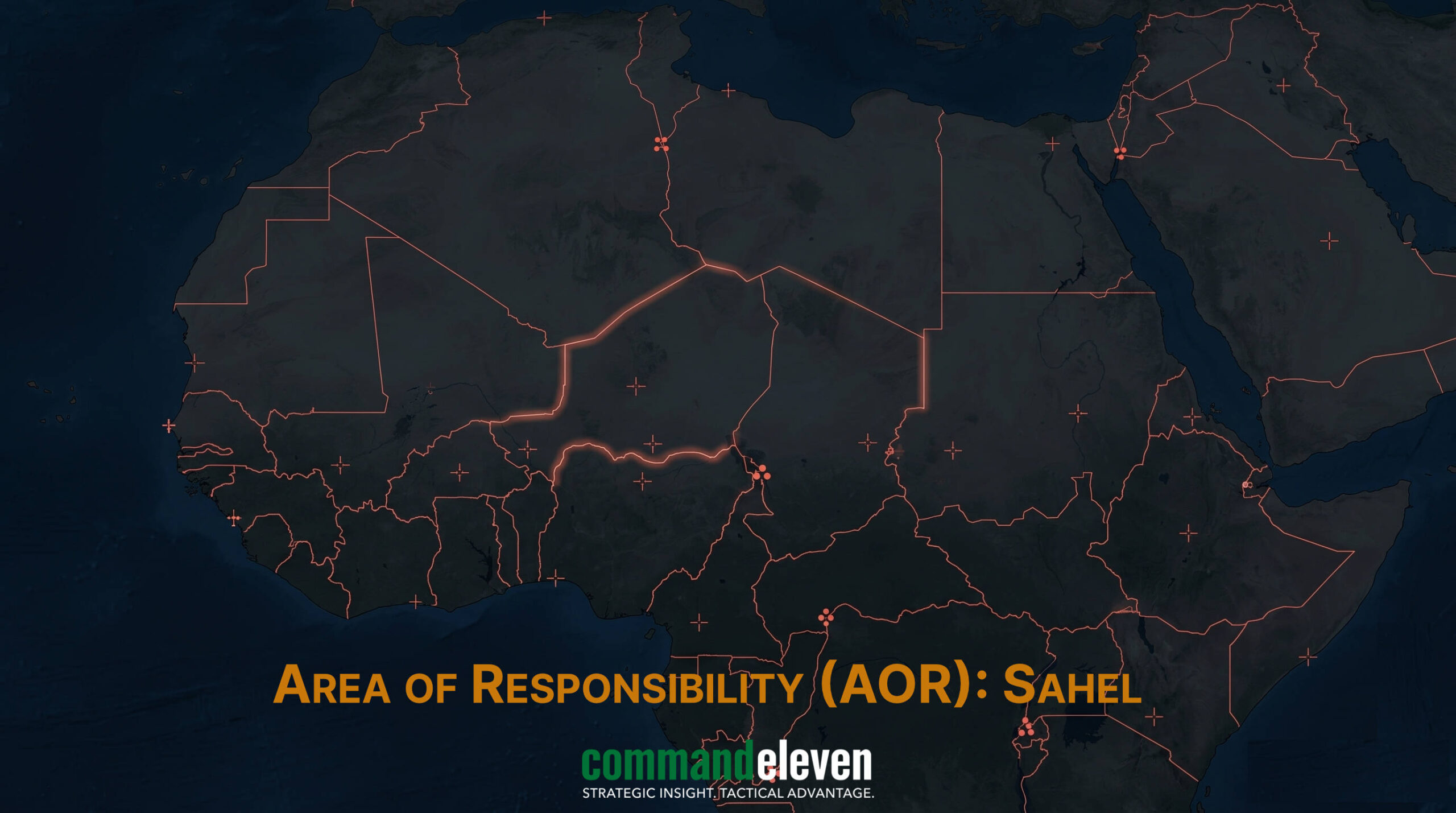 Area of Responsibility Map