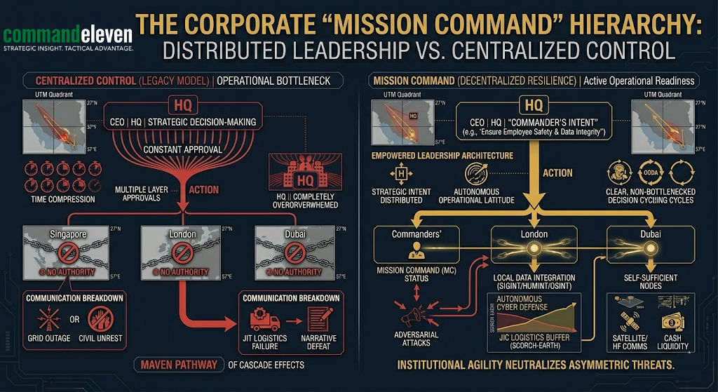 The Corporate Mission Command Hierarchy