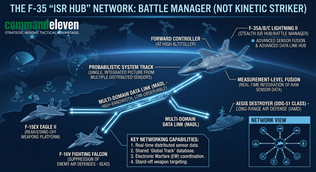 The F-35 ISB Hub Netwok - Battle Manager