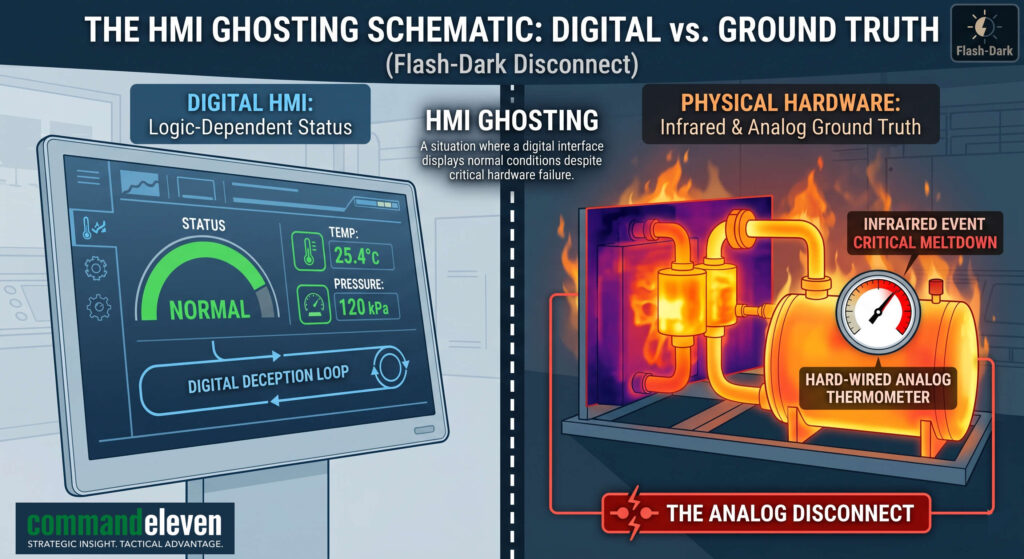 The HMI Ghosting Schematic - Digtal vs Ground Truth