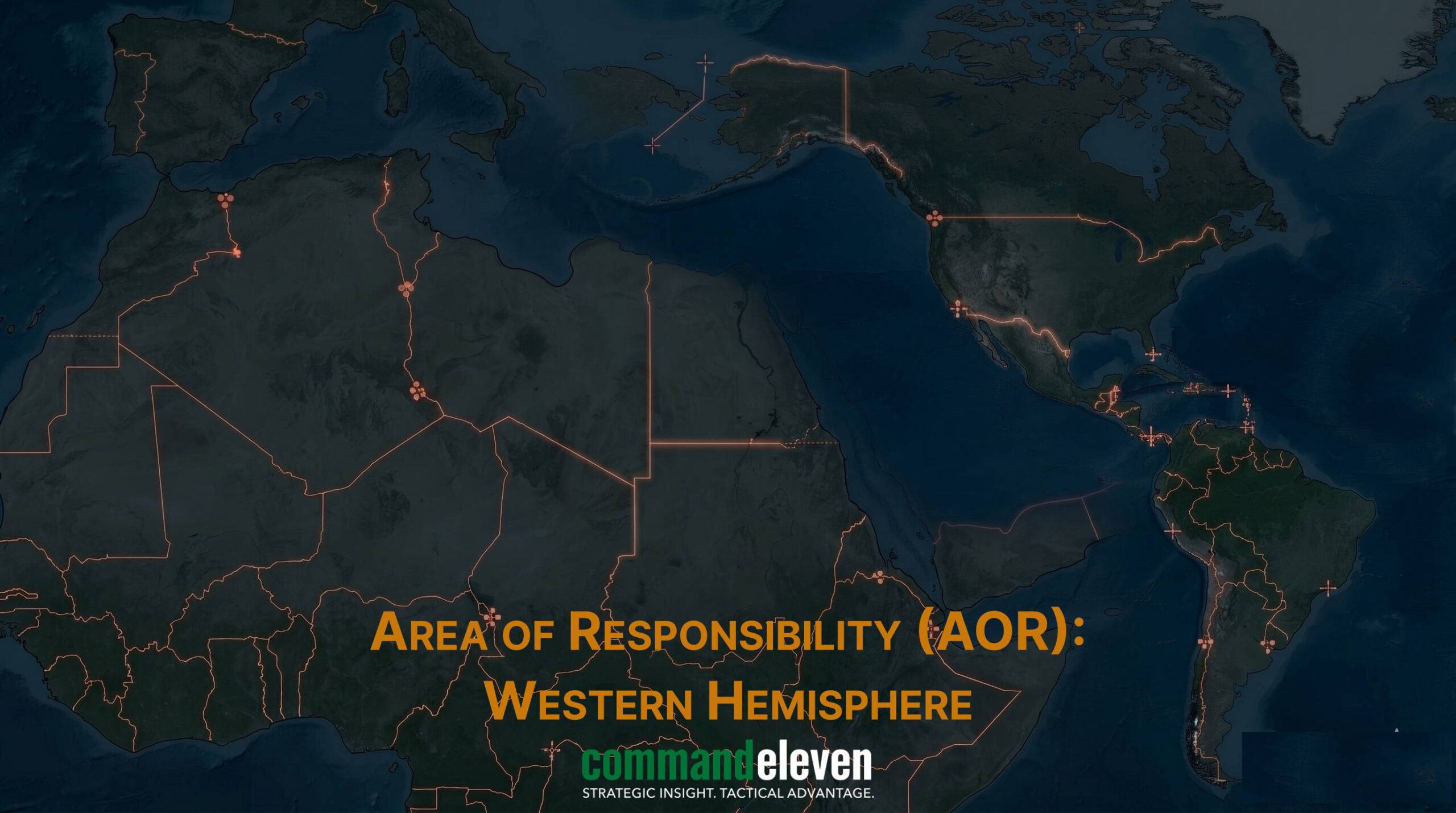 Area of Responsibility Map