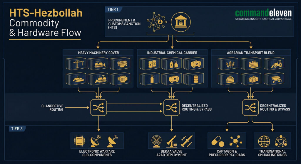 Bravo-1-1 - HTS-Hezbollah Commodity & Hardware Flow