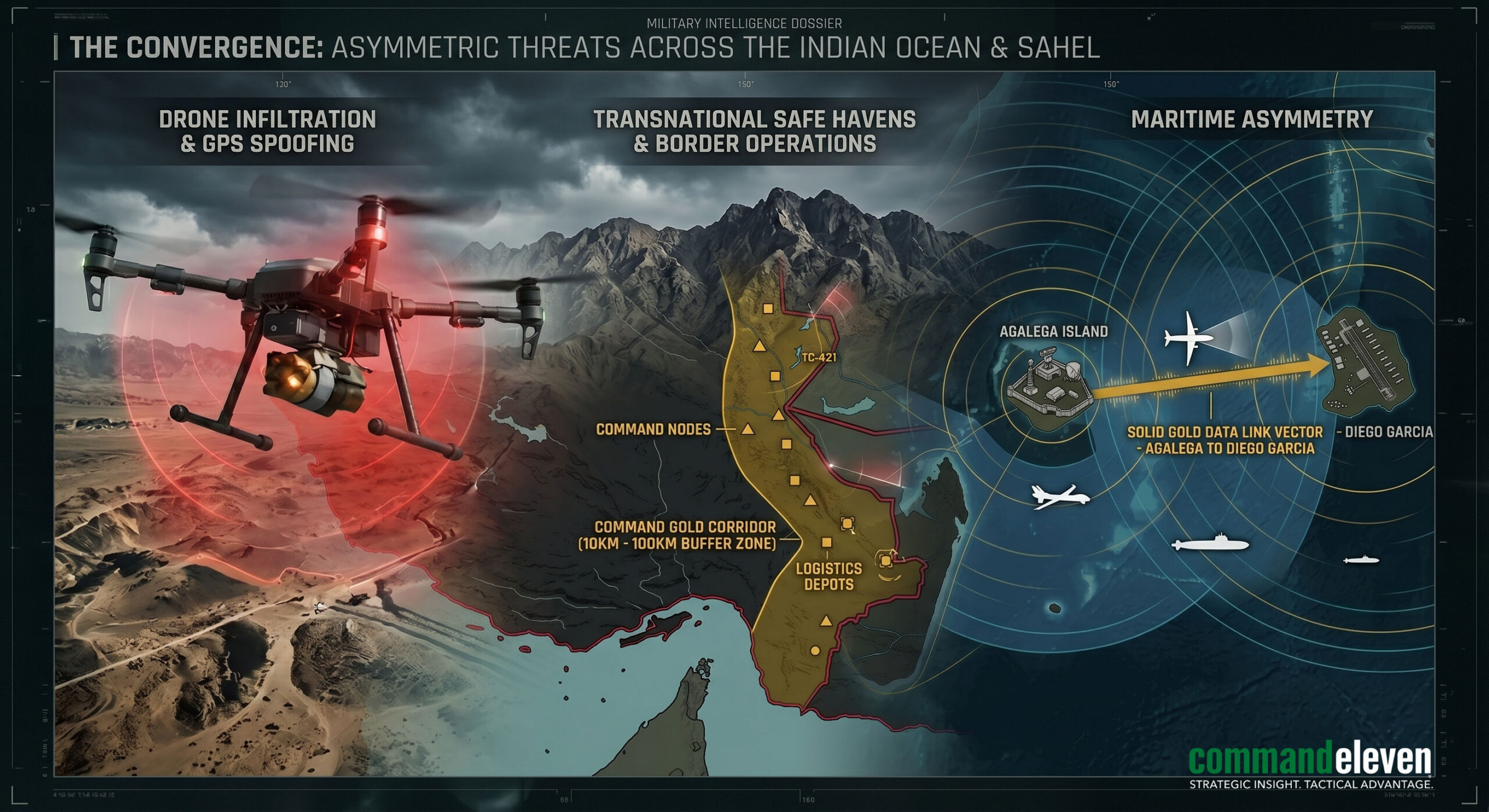 Asymmetric Threat Across the Indian Ocean and Sahel