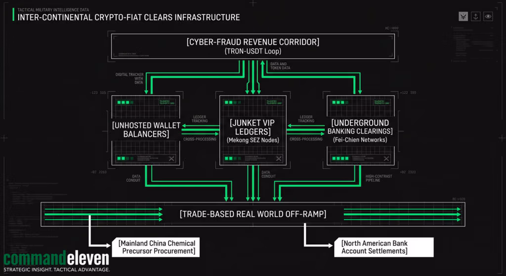 Inter-Continental Crypto-Fiat Clears Infrastructure