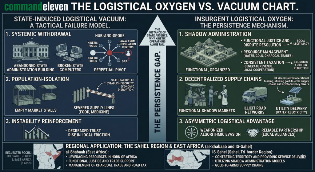 The Logistical Oxygen vs Vacuum Chart