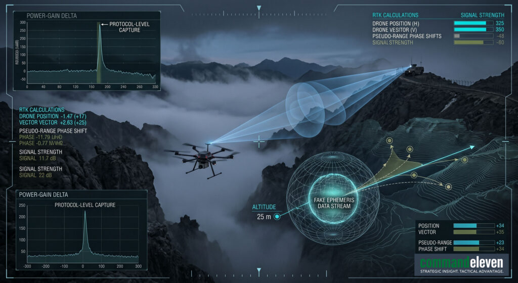 Protocol-Level GPS Spoofing and Velocity Vector Diversion