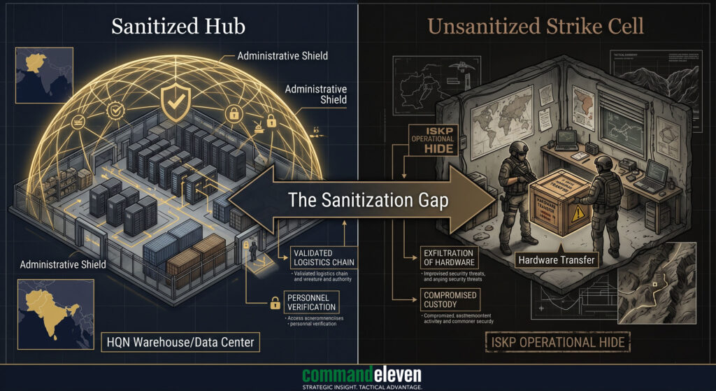 Sanitized Hub vs Unsanitized Strike Cell