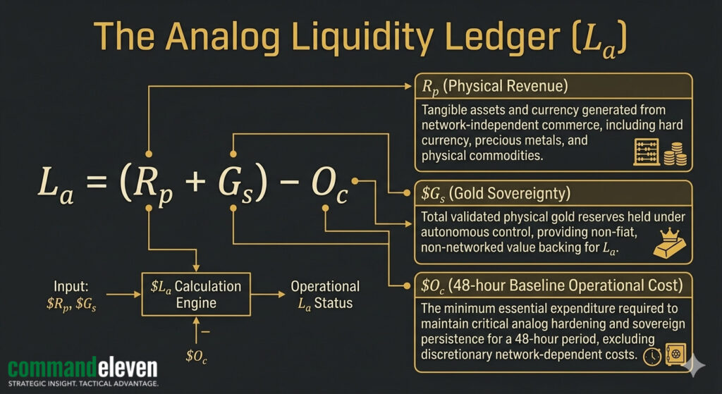 The Analog Liquidity Ledger