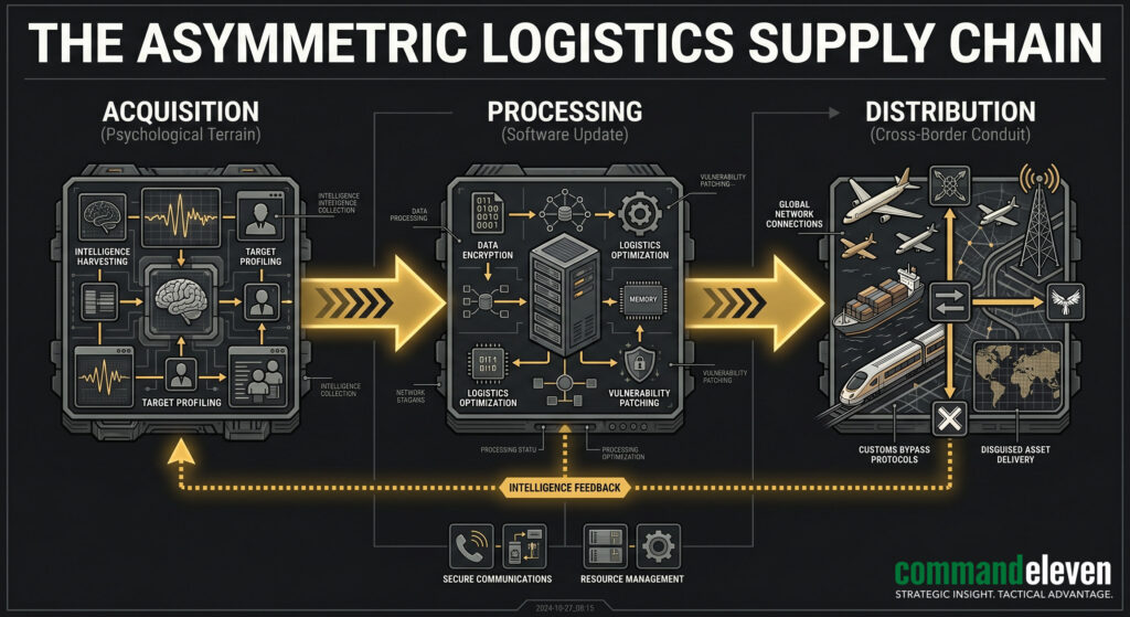 The Asymmetric Logistics Supply Chain