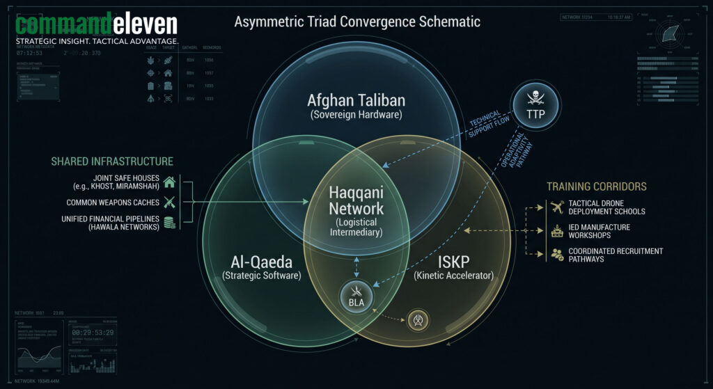 The Asymmetric Triad Convergence Schematic