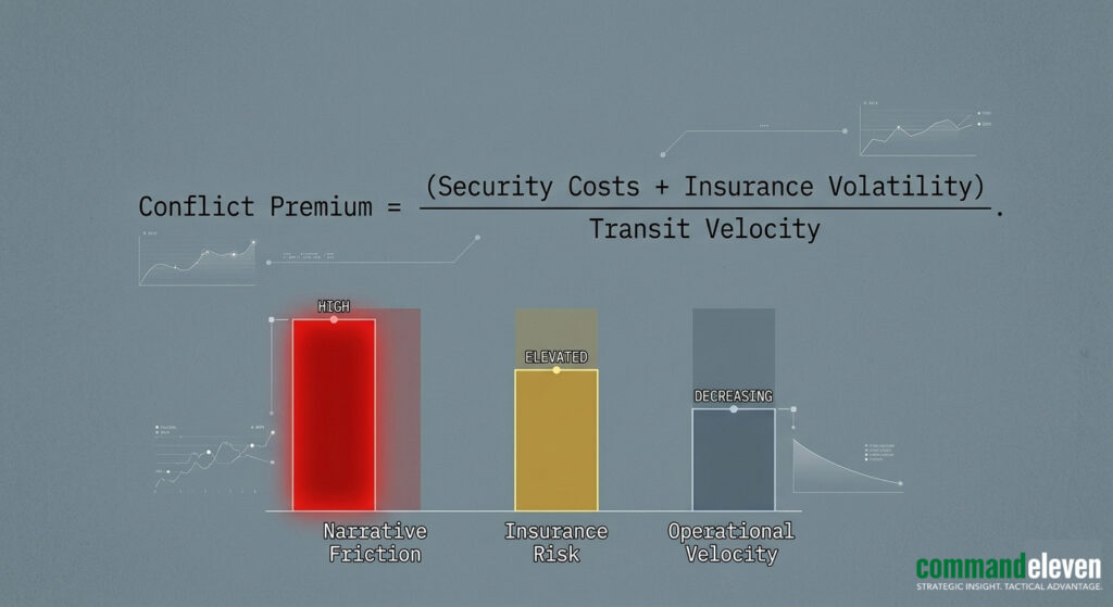 The Conflict Premium Equation Artifact