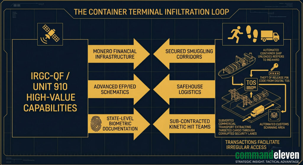 The Container Terminal Infiltration Loop