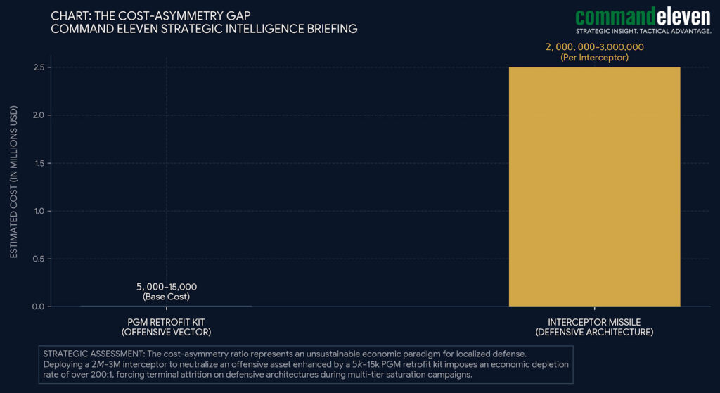The Cost-Asymmetry Gap