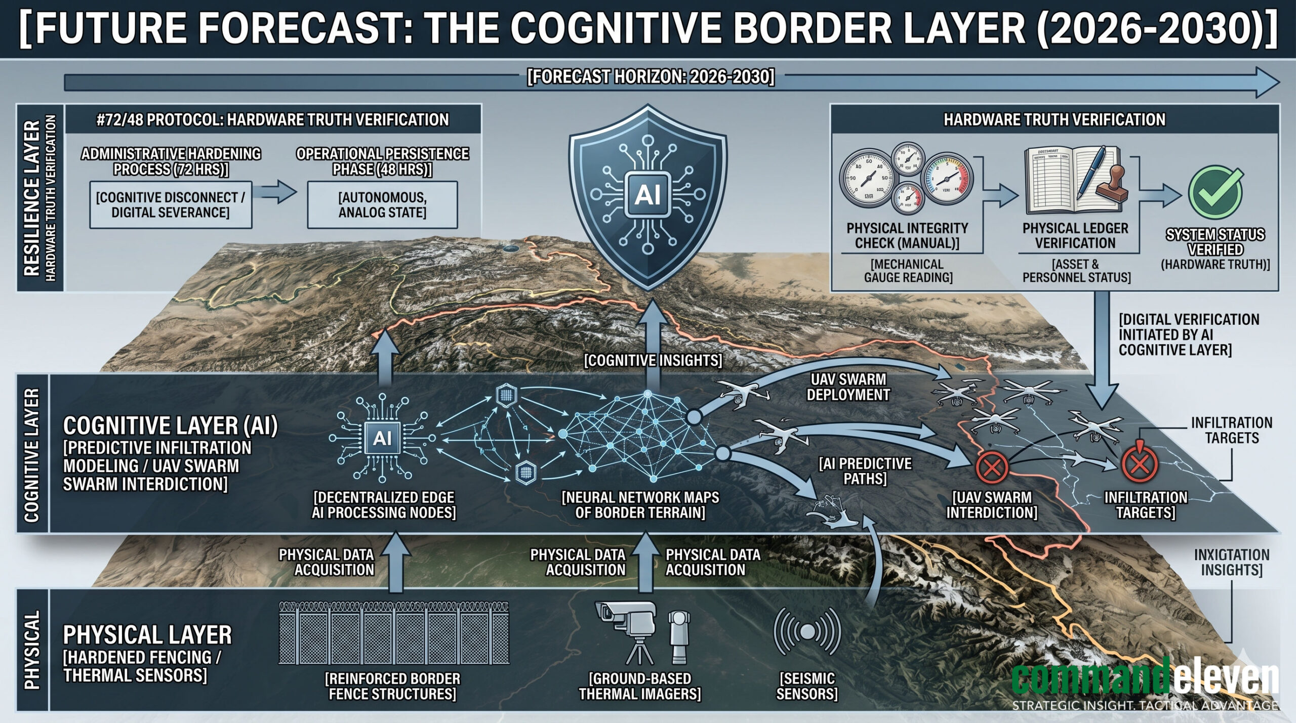 The Hardened Perimeter Cognitive Layer Schematic