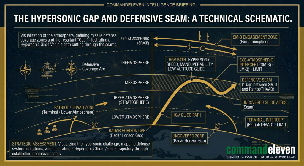 The Hypersonic Gap and Defensive Seam