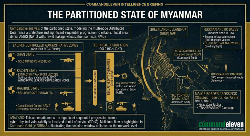 The Partitioned State of Myanmar