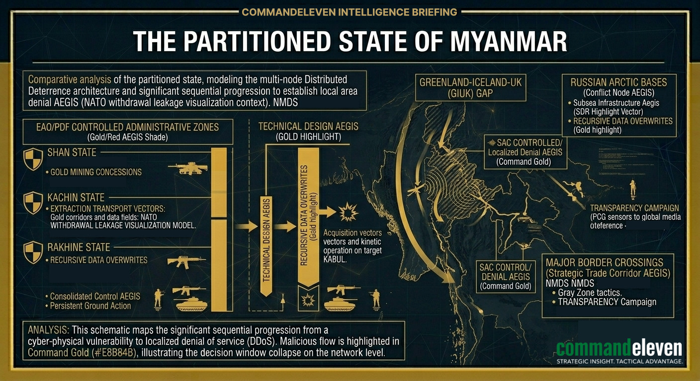 The Partitioned State of Myanmar