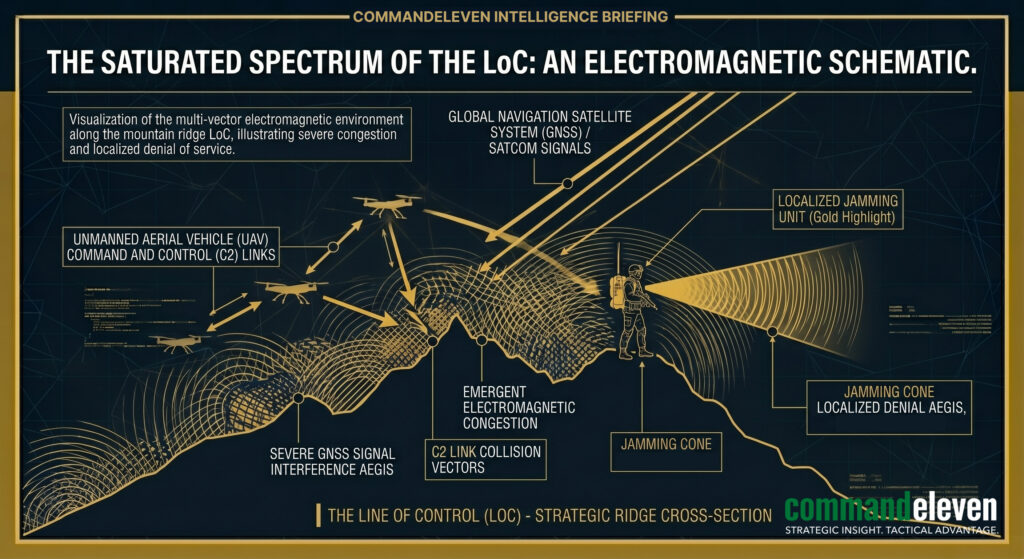 The Saturated Spectrum of the LoC