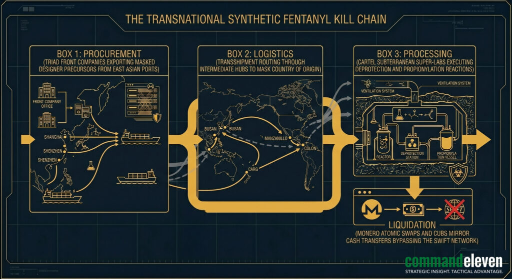 The Transnational Synthetic Fentanyl Kill Chain
