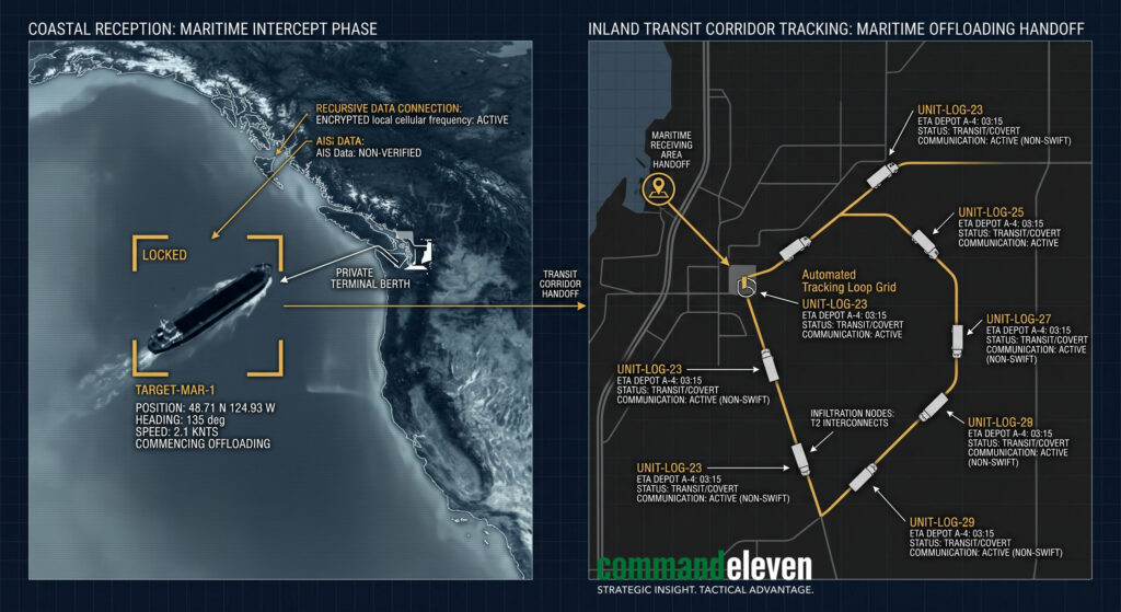 Border Enclave Infiltration and Maritime Logistics Intercepts