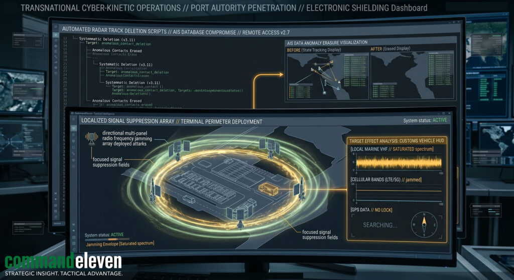 Port Cyber Penetration and Electronic Shielding