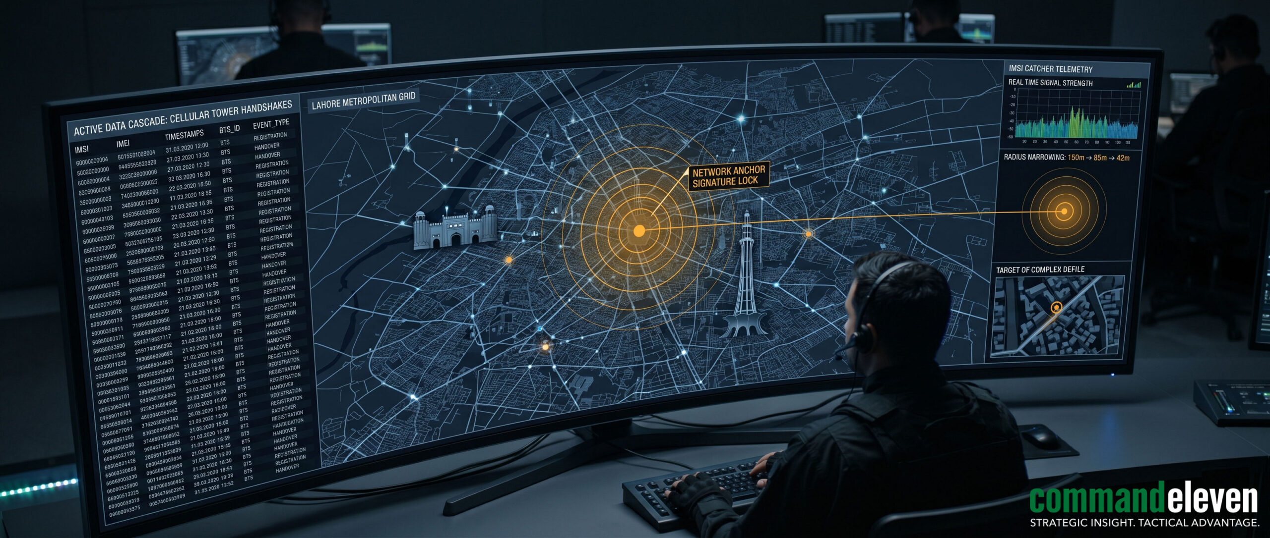 Signals Intelligence and Network Anchor Tracking