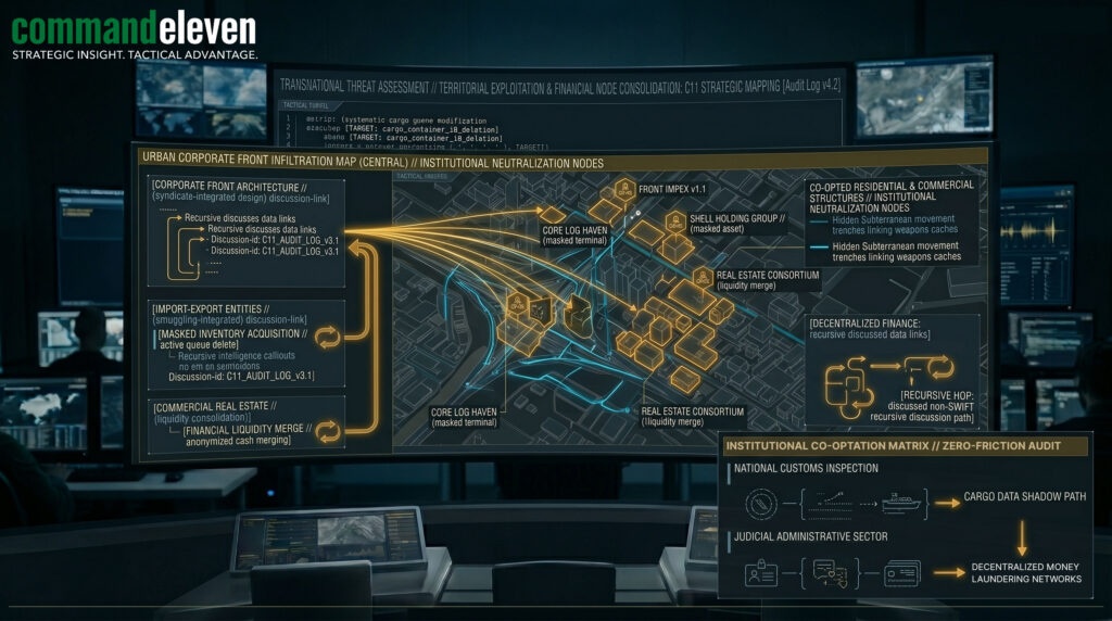Territorial Exploitation and Financial Node Consolidation