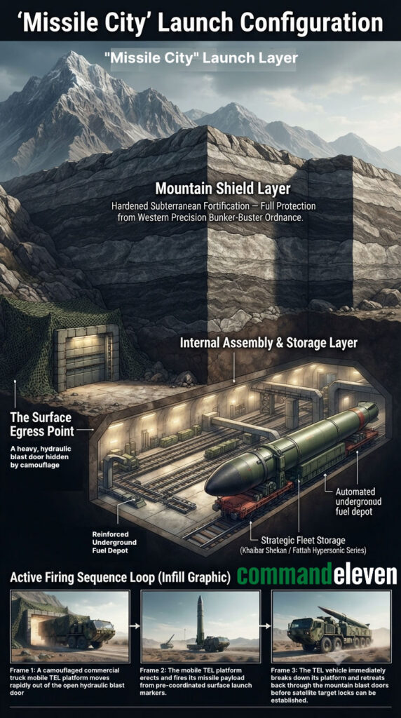 Subterranean "Missile City" Launch Configuration