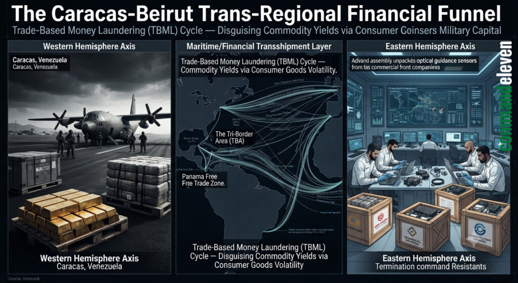 The Caracas-Beirut Trans-Regional Financial Funnel