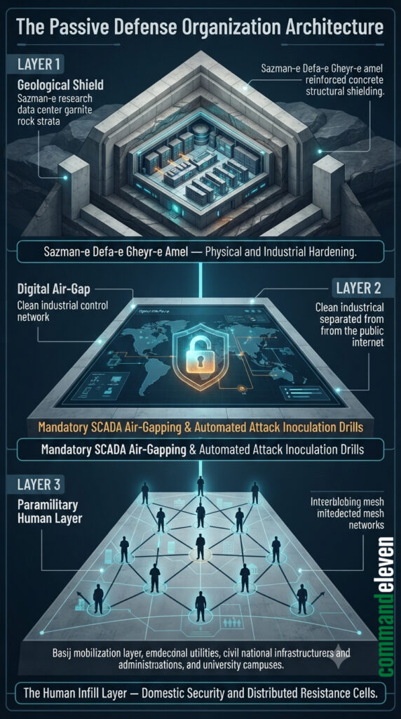 The Passive Defense Organization Architecture