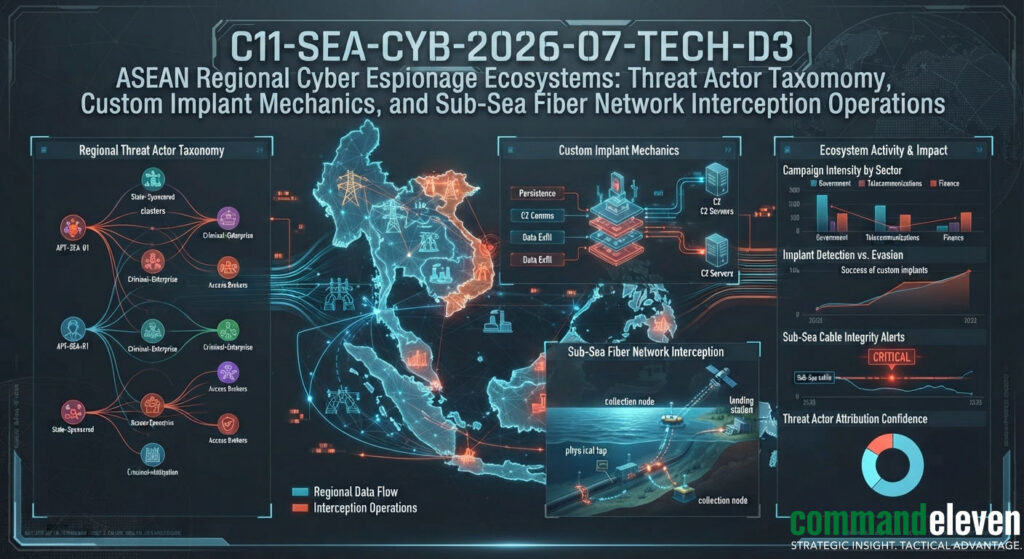 ASEAN Regional Cyber Espionage Ecosystems