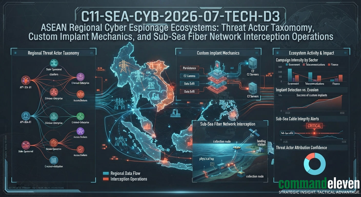 ASEAN Regional Cyber Espionage Ecosystems