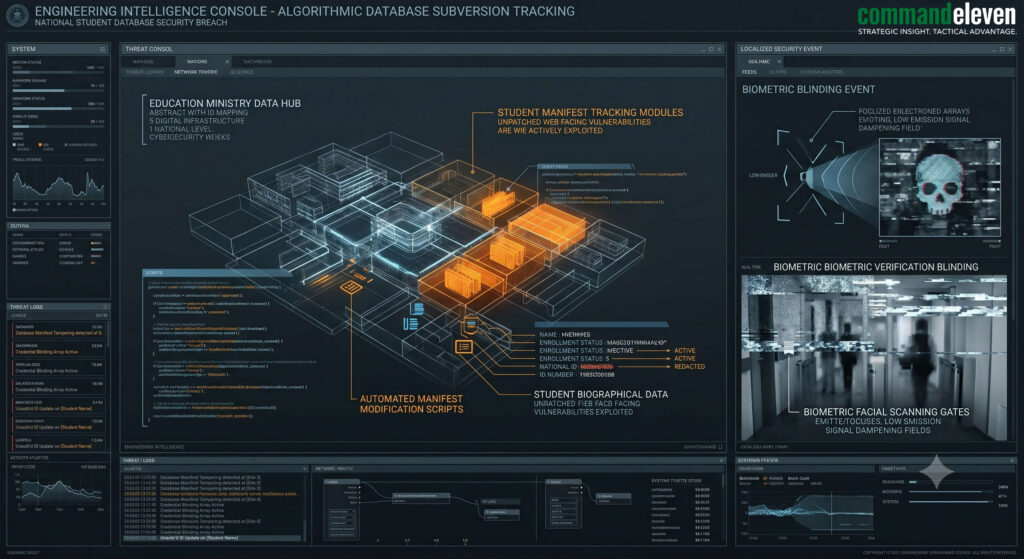 Algorithmic Database Subversion and Student Manifest Manipulation