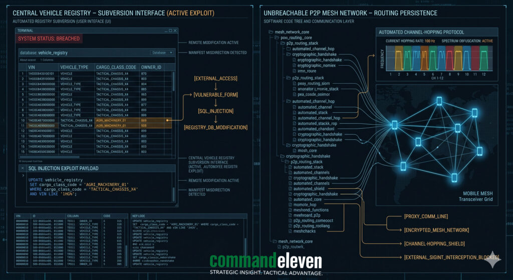 Automated Registry Subversion and Manifest Infiltration Mechanics