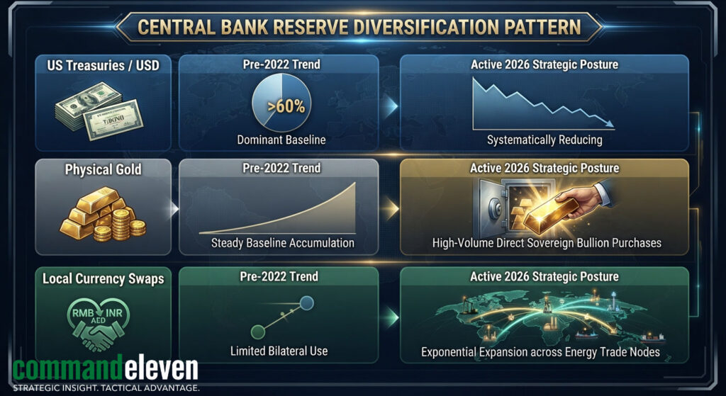 Central Bank Reserve Disversification Patterm