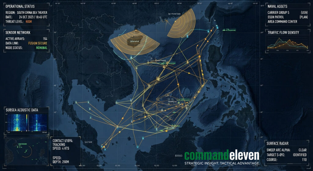 China Sea C4ISR Sensor Topologies