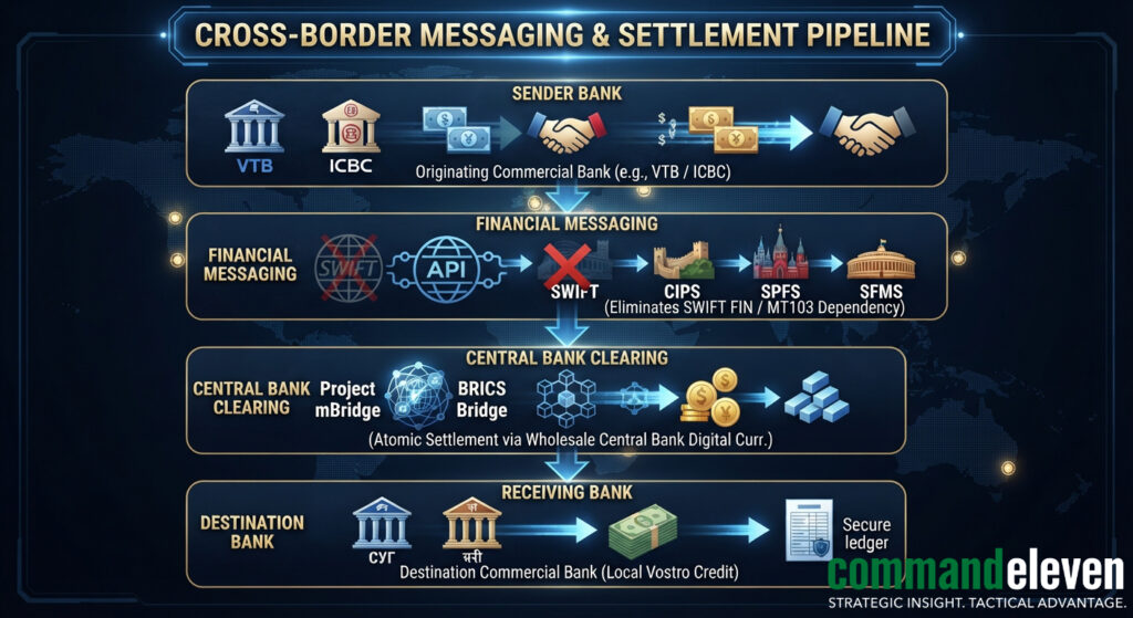 Cross-Border Messaging & Settlement Pipeline