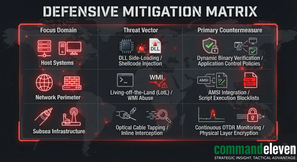 Defensive Mitigation Matrix