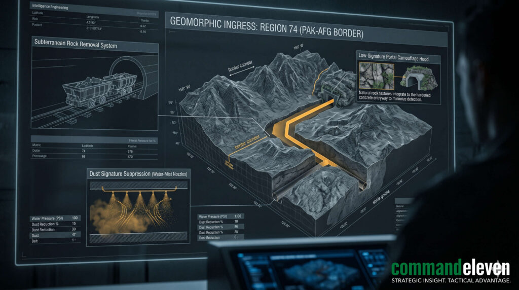 Geomorphic Ingress and Tunnel Structural Specifications