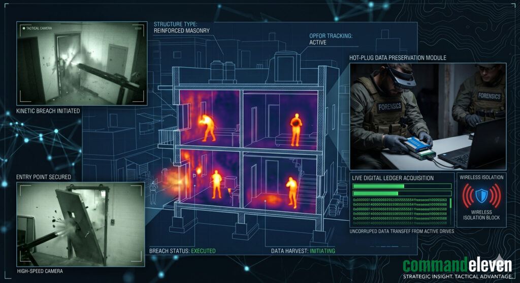 High-Velocity Safehouse Penetration and Forensic Data Harvesting