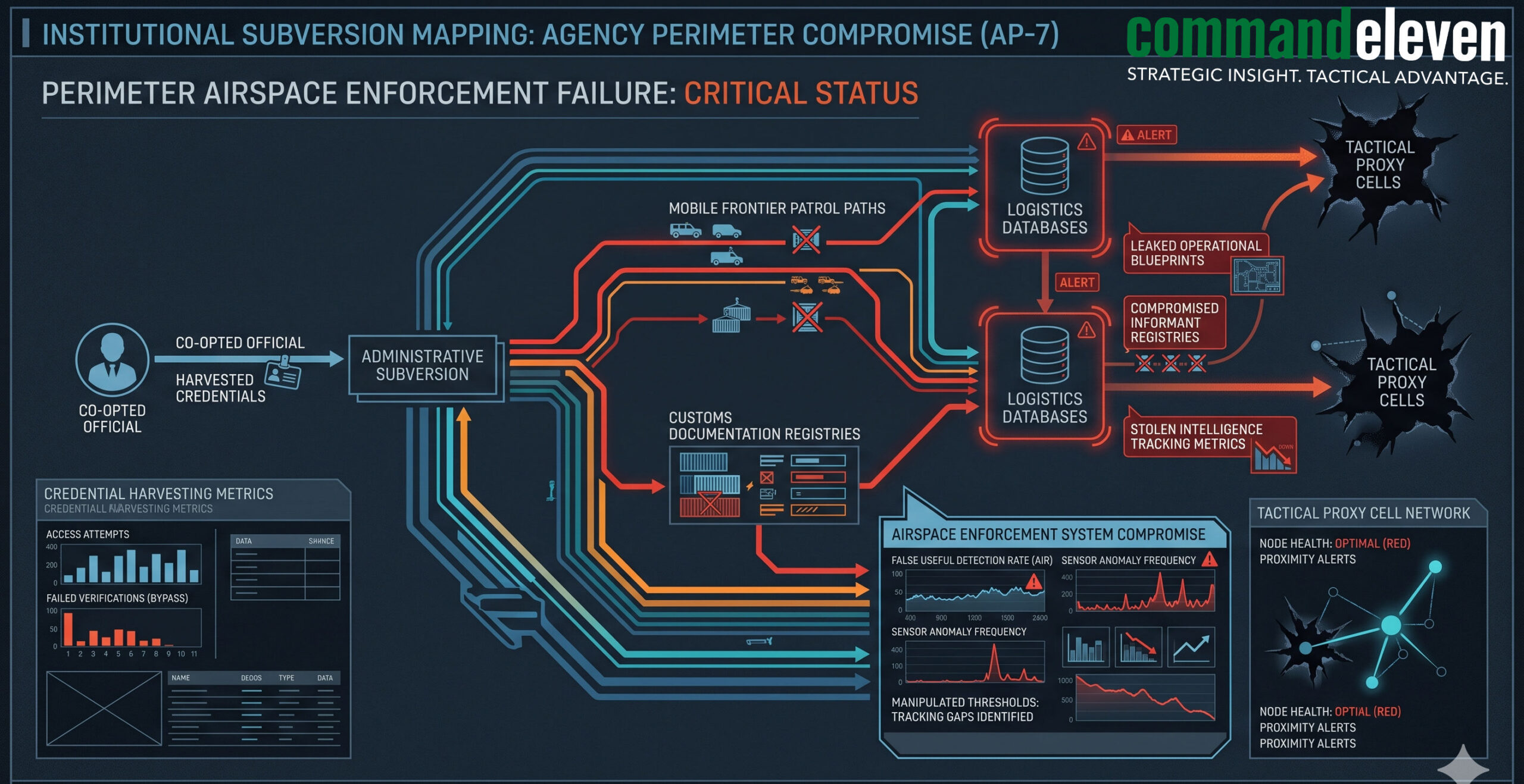 Institutional Corruption and Perimeter Airspace Enforcement Failure