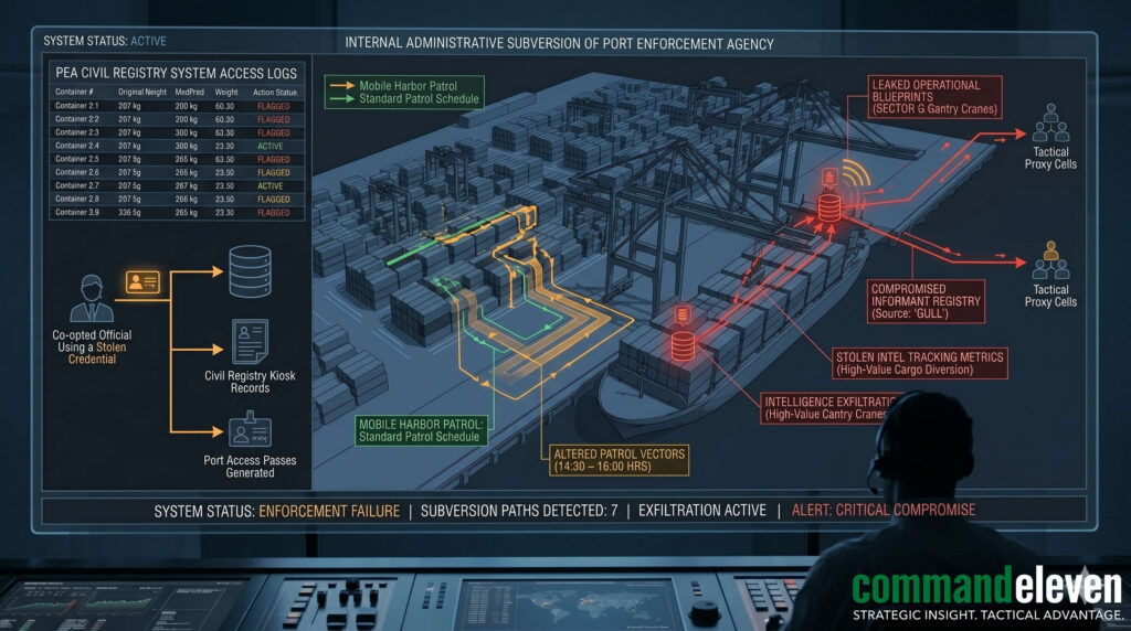 Institutional Subversion and Port Airspace Enforcement Failures