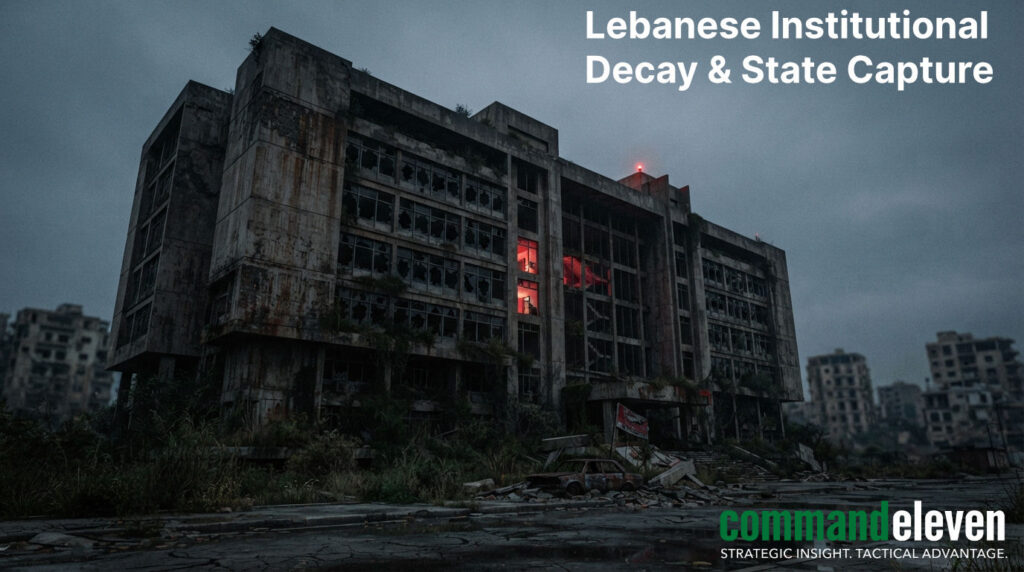 Lebanese Institutional Decay & State Capture