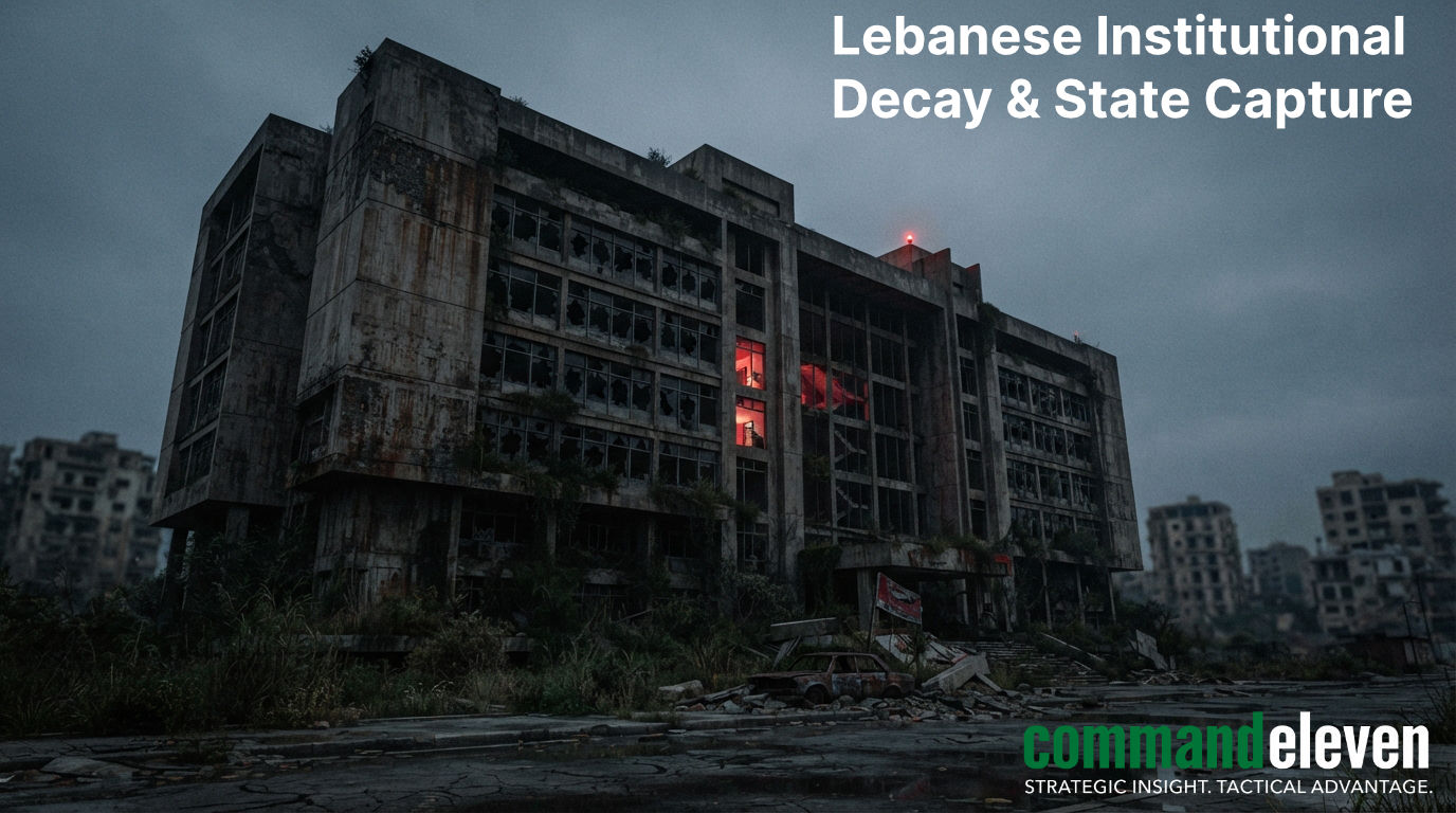 Lebanese Institutional Decay & State Capture