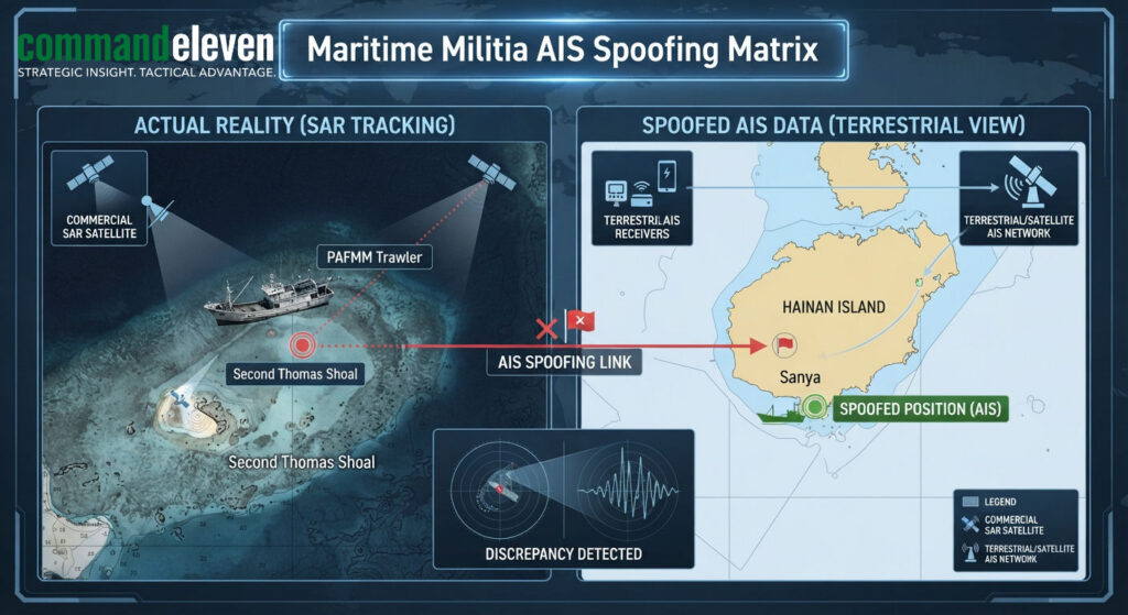 Maritime Militia AIS Spoofing Matrix